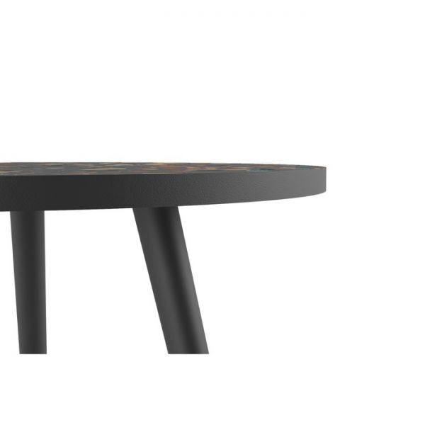 Стол журнальный «Палладио», 450 ? 450 ? 450 мм, цвет терраццо белый