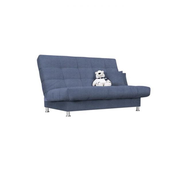 Диван «Идальго», с подушками, механизм книжка, ткань велюр, цвет shaggy azure