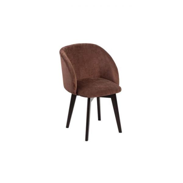 Стул Милли Вельвет 53 мокко/ Компакт массив дерево венге