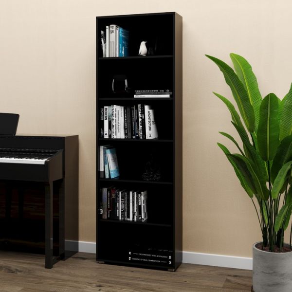 Стеллаж Лофт, 600х1810х210, Черный