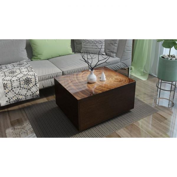 Стол «Трансформер» с ящиком 740(1480) ? 600 ? 410(750), стекло, цвет белый