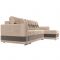 Угловой диван «Честер», механизм еврокнижка, велюр, цвет бежевый