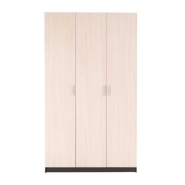 Шкаф трёхстворчатый Бася венге/дуб молочный