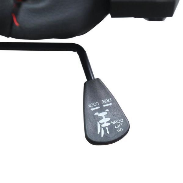 Кресло игровое BRABIX "GT Carbon GM-120", две подушки, экокожа, черное/красное, 531931   544849