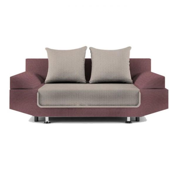 Диван «Анюта», спальное место 190 х 135 см, ящик, Арбен, цвет SavanaCamel-SavanaHazel