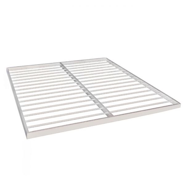 Кровать «Диана Плюс», 1400 ? 2000 мм, металл, цвет белый