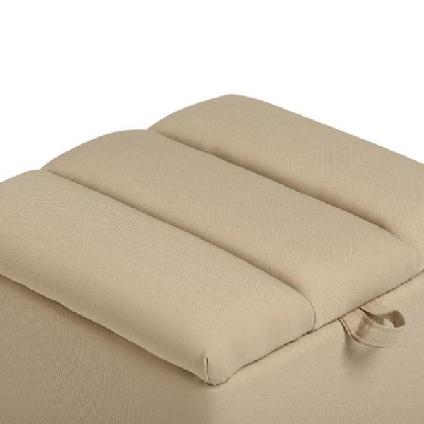 Пуф Осло мини 400х400х410 Рогожка LATTE