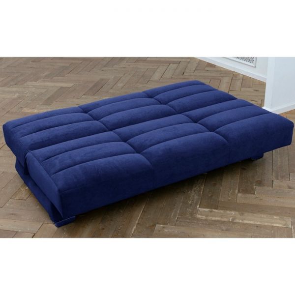 Прямой диван «Прайм 8», механизм книжка, независимый пружинный блок, велюр, цвет бежевый