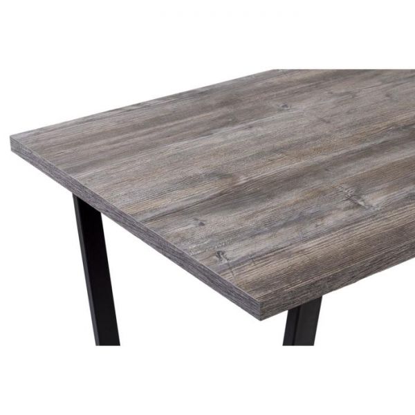 Стол АТЛАНТ-06 1200*800х750 Сосна Пасадена/Опора АТЛАНТ-Черный матовый