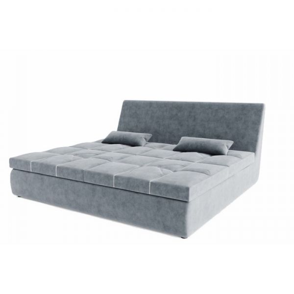 Прямой диван «Калифорния 3», велюр, цвет селфи 01