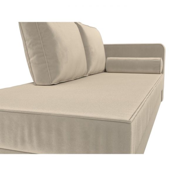 Кушетка «Прайм», рогожка, цвет серый