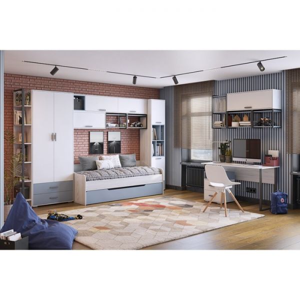 Шкаф настенный Лило и Стич 1052х298х360 белый