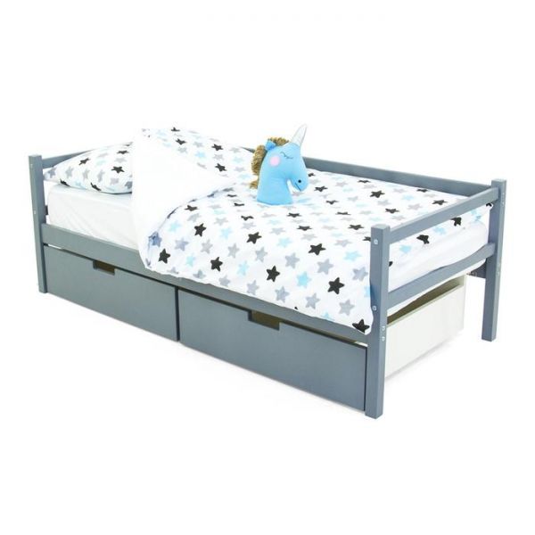 Детская кровать-тахта Svogen графит