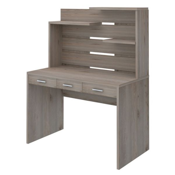 Стол с надстройкой, 1200 ? 680 ? 1520 мм, цвет белый жемчуг