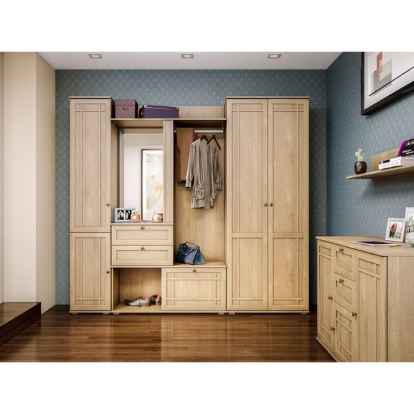 Шкаф 2х дверный Марко, 798х392х2105, Дуб сонома