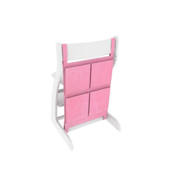 Карманы навесные на спинку стула Бельмарко "Усура розовые"