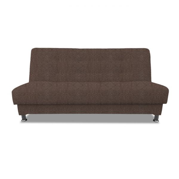 Диван «Идальго», без подушек, механизм книжка, рогожка, цвет savana hazel