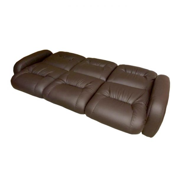 Диван «Бук П», обивка «флер эко милк»/«бора»