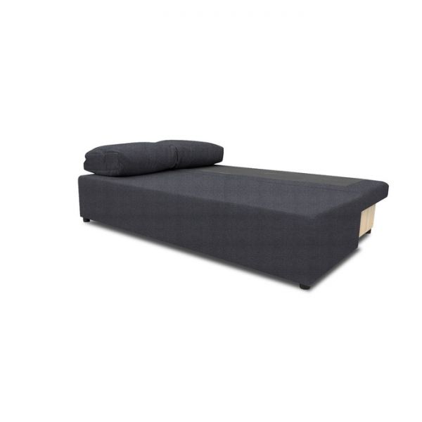 Диван «Алиса 2», еврокнижка, бельевой ящик, ткань велюр, цвет shaggy azure