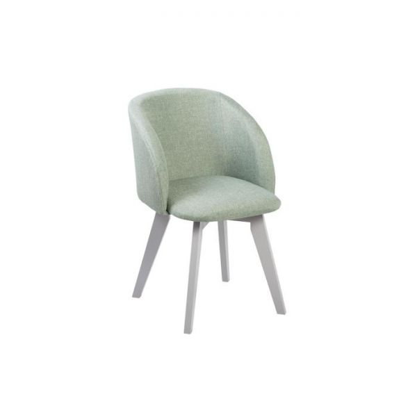 Стул Милли Мидеа 04 фисташка/ Стандарт массив Серое дерево