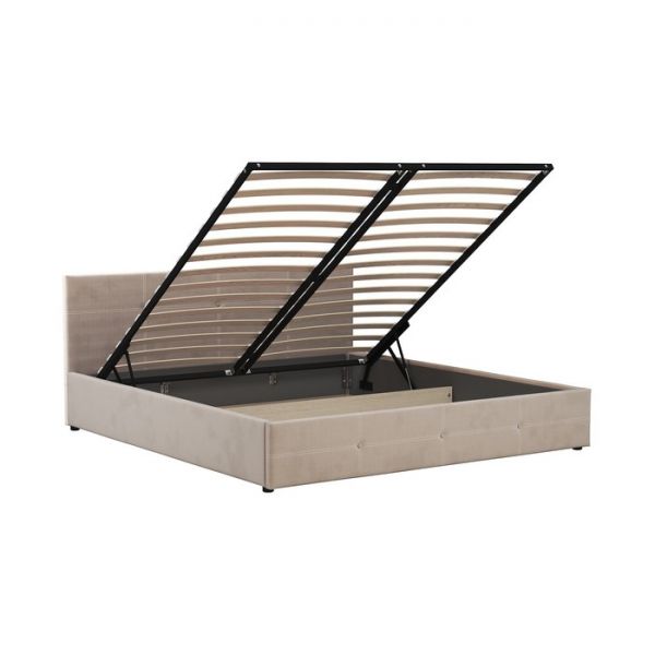 Кровать Синди, 1800х2000, ортопедическое осн+ПМ, Мазерати 04/Бежевый