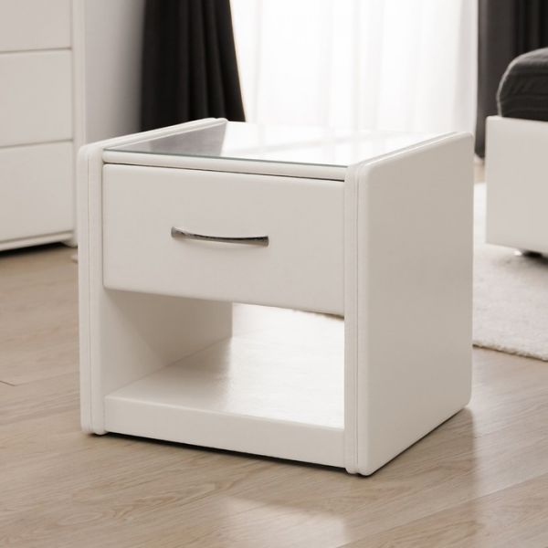 Тумба «Алеро», широкая, 1 ящик, 500 ? 470 ? 480 мм, цвет взбитые сливки