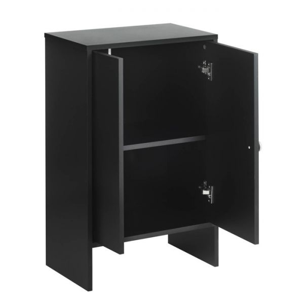 Шкаф книжный, 500х800х300, Черный