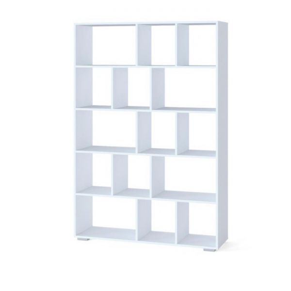 Стеллаж «СТ 15», 1200 ?356 ? 1766 мм, цвет белый