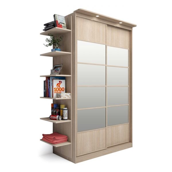 Стеллаж для увлечений 450х260х2000 Белый