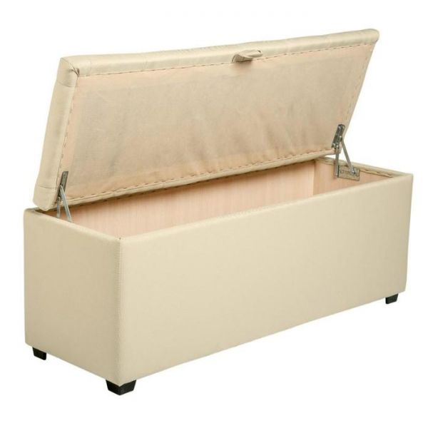 Банкетка Монако-3 1210х420хН430 Рогожка CREAM