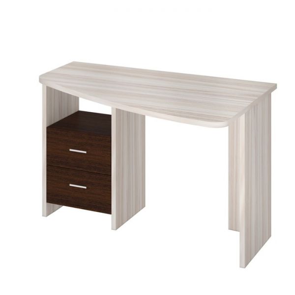 Стол, 1200 ? 690 ? 770 мм, правый угол, цвет белый жемчуг