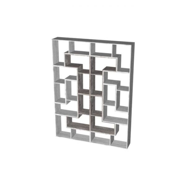 Стеллаж 4, 1800 ? 300 ? 2400 мм, цвет белый