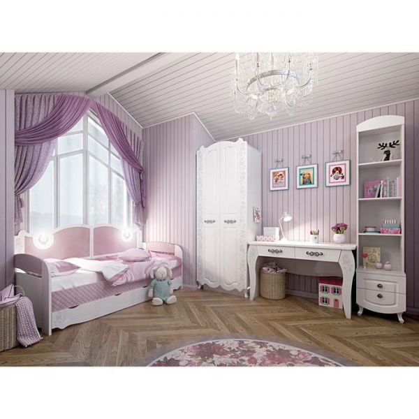 Шкаф 2-х створчатый «Розалия №22», 800 ? 544 ? 2134 мм, цвет лиственница белая