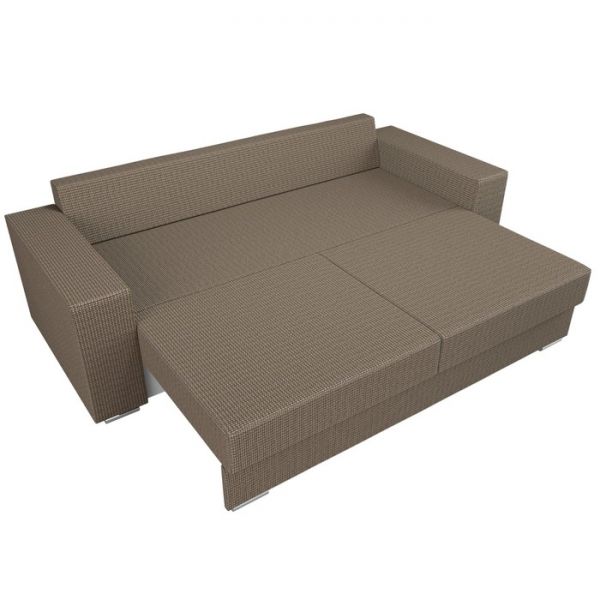 Прямой диван «Исланд», рогожка, цвет бежевый