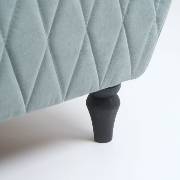 Кресло "Буно" велюр Vivaldi светло-серый