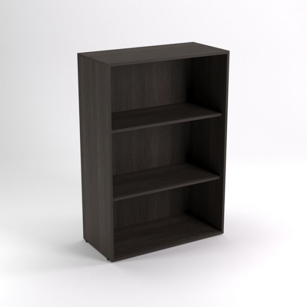 Шкаф стеллаж низкий НШт-4, 760 ? 380 ? 1153 мм, белый шагр