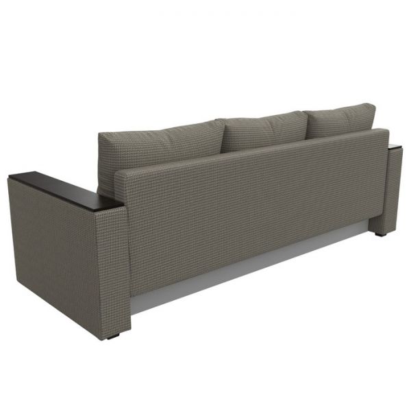 Диван прямой «Атланта лайт», без стола, еврокнижка, рогожка, цвет бежевый