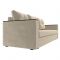 Диван прямой «Атланта лайт», без стола, еврокнижка, микровельвет, цвет бежевый