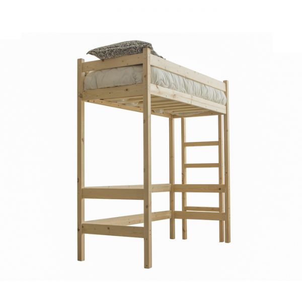 Кровать-чердак «Л1», 70 ? 160 см, цвет сосна