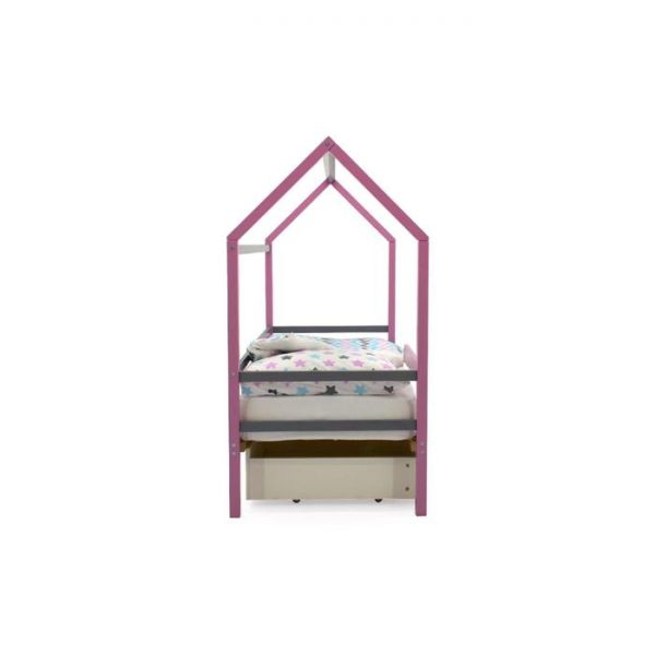 Детская кровать-домик Бельмарко Svogen лаванда-графит
