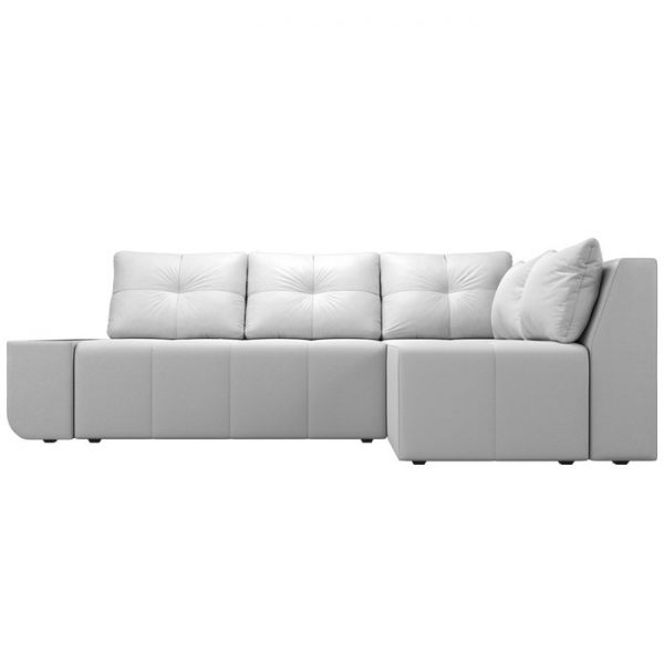 Угловой диван «Амадэус», правый угол, экокожа, цвет бежевый