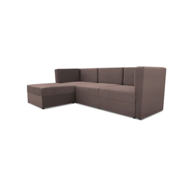 Диван модульный угловой «Бергамо», четыре секции, велюр, цвет dream yellow