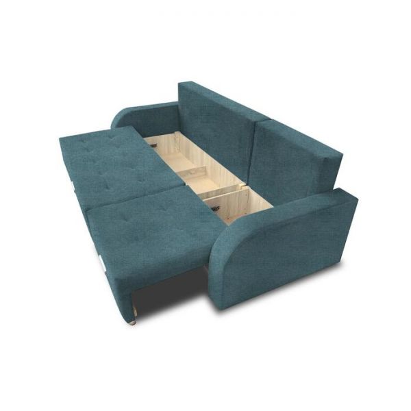 Диван трансформер «Милан», с выдвижным углом, пантограф, рогожка, цвет savana plus beige