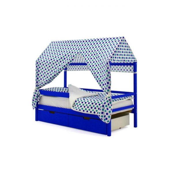 Детская кровать-домик Бельмарко Svogen синий