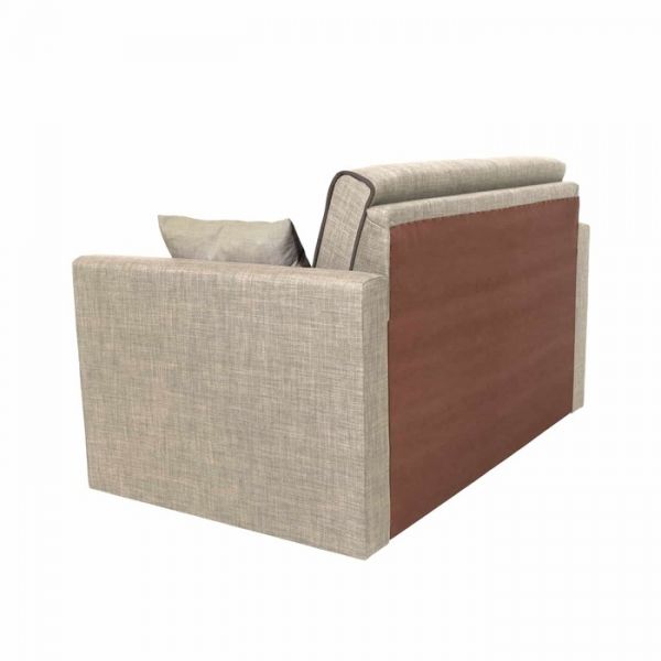 Диван прямой «Марк», механизм выкатной, цвет макро 157 / макро 281