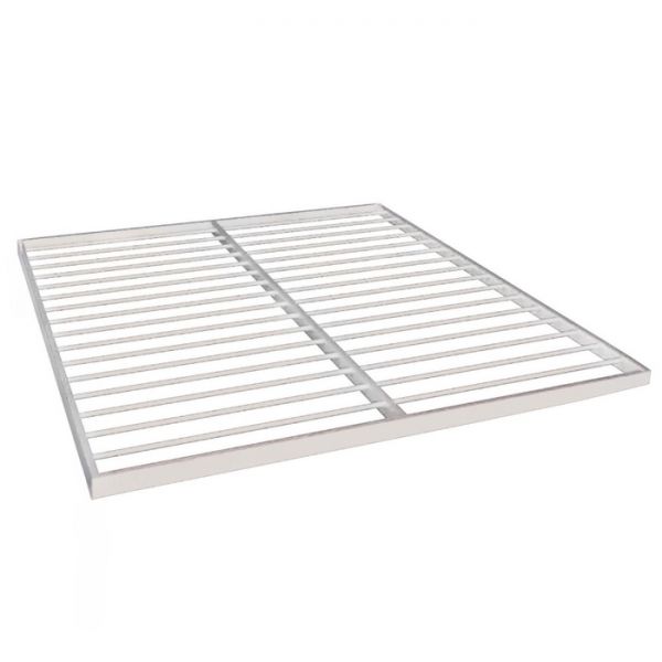 Кровать «Надежда Плюс», 1200 ? 2000 мм, металл, цвет белый