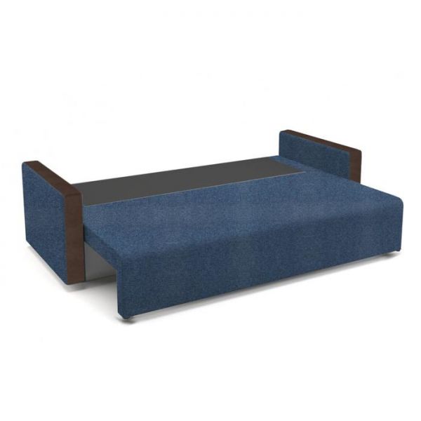 Диван «Алиса 4», рогожка, цвет savana бери/теос блек, 130 ? 185 см