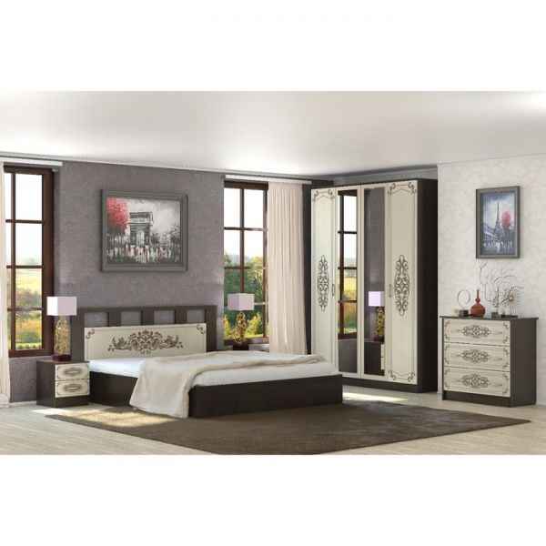 Комод Жасмин, 840х820х440, Венге/Белфорт