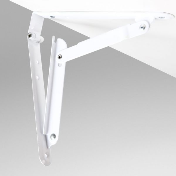 Стол подвесной с фотопечатью, 800х400х20, Белый