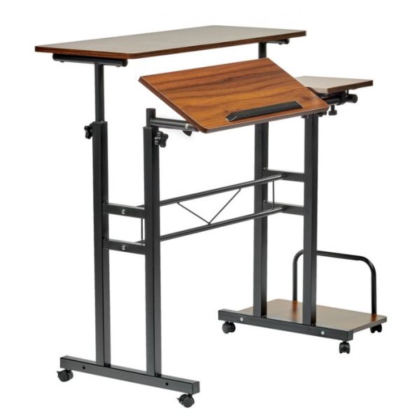 Стол многофункциональный Shuttle, 800 ? 580 ? 800(1300) мм, цвет светлое дерево / белый